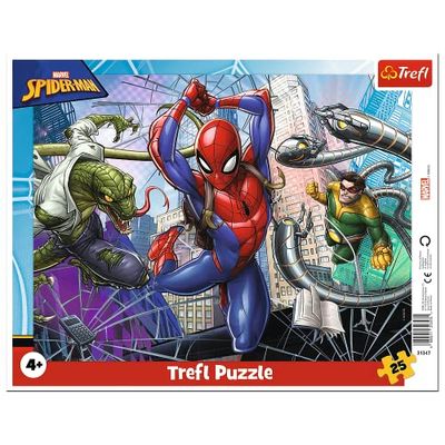 Trefl-25 Pièces, pour Enfants à partir de 4 Ans Puzzle, 31347, Coloured