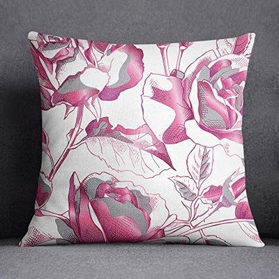 Bonamiason Decoratieve kussenslopen 45x45 cm, Kussenhoezen Bank, Decoratieve Kussenhoesjes, Kussensloop Sierkussen Kerstmis - Ontworpen en geproduceerd in Turkije