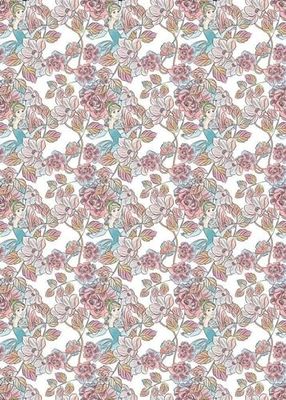 Komar Disney fleece fototapet Cinderella Blossom | tapet, barnrum, babyrum, dekoration | Storlek 200 x 280 cm | DX4-007