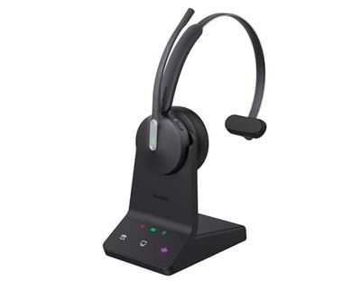 Yealink WH64 Mono UC Casque Sans Fil Arceau Bureau/Centre d'appels Micro-USB Bluetooth Noir