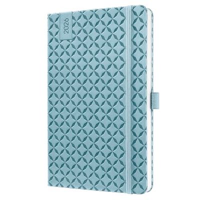 SIGEL J6113 Wochenkalender Jolie 2026, ca. A5, hellblau: Agenda Jolie, Flair, Sky Blue, Hardcover