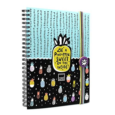 Make Notes MN de pa de a5p A5 Notebook – Sweet Pineapple – Collection