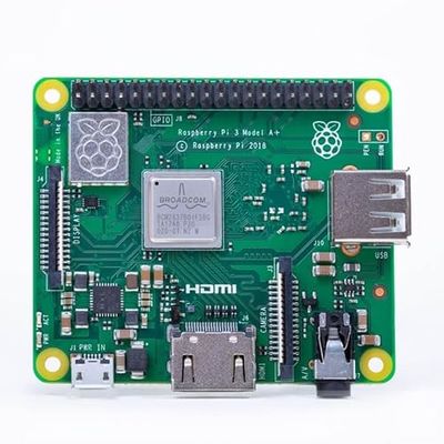 Kompatibel minidator – Quad Core Cortex BCM2837B0, 512 MB RAM, WiFi, 1 USB 2.0, GPIO 40-pin, HDMI, MicroSD – perfekt för elektronik- och programmeringsprojekt.