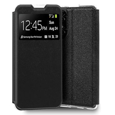 Cool Flipcover voor TCL 50 SE, glad, zwart