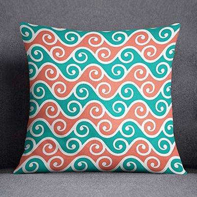 Questo Casa Dekorativt kuddöverdrag, dekorativt örngott, heminredning, för soffa, kafé, storlek: 45 x 45 cm – designad och tillverkad i Turkiye