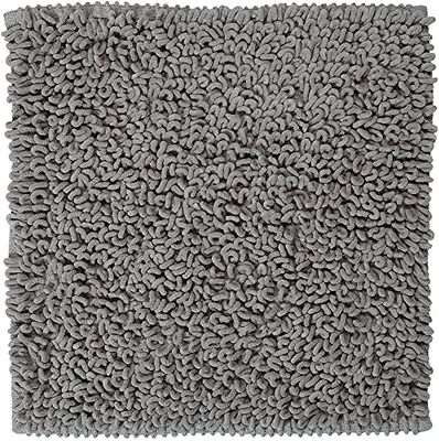 Sealskin Twist Tappetino da Vasca, Poliestere, Grigio, 60 x 3 x 60 cm