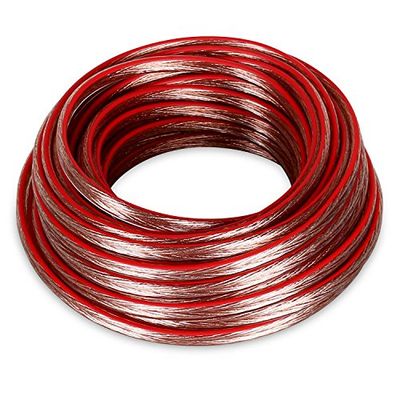 Star Câble de Haut-Parleur Transparent 2 x 1,5 mm² 10 m