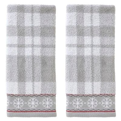 SKL Home - Juego de 2 Toallas de baño para baño, Cocina, Bar y Regalo, 40,6 x 63,5 cm