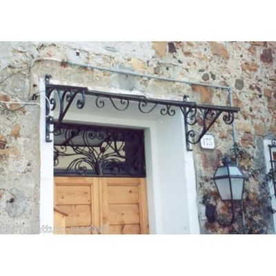 PENSILINA TETTOIA in Acciaio Inox Personalizzata cod. 358 Detrazioni fino al 50%