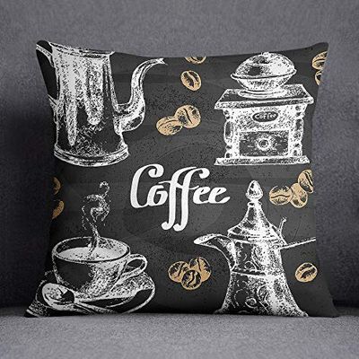 Bonamaison Funda de cojín, Cotton, Multicolor, 45X45