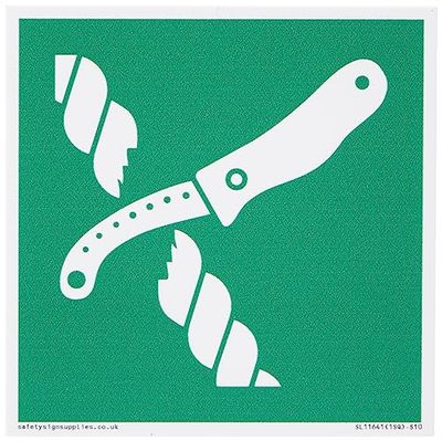 S10 S10 S10 S035 Couteau de survie 100 x 100 mm