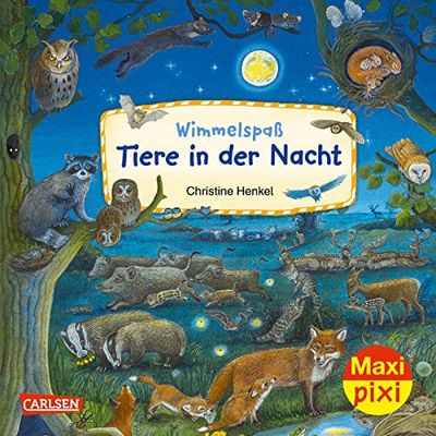 Maxi Pixi 425: Wimmelspaß Tiere in der Nacht