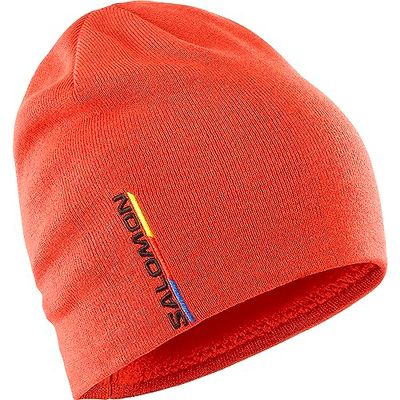 Salomon Graphic, Berretto Sci Snowboard Corsa Escursionismo Unisex, Versatilità, Calzata Confortevole, e Design Intelligente, Rosso, Taglia Unica