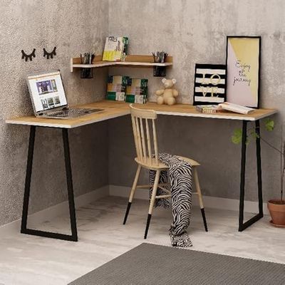 THE FURNITURE PROJECT by Homemania Kledingkast, Hout, Saffiereiken Structuur-Matt Gamnero, 150x100x75cm-80x60x15cm