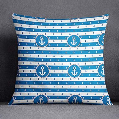 Bonamiason Decoratieve kussenslopen 45x45 cm, Kussenhoezen Bank, Decoratieve Kussenhoesjes, Kussensloop Sierkussen Kerstmis - Ontworpen en geproduceerd in Turkije