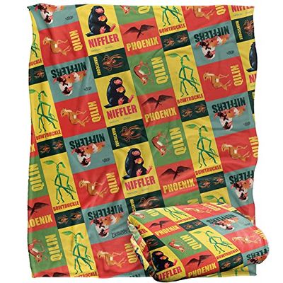 FANTASTIC BEASTS THE SECRETS OF DUMBLEDORE Silky Touch Super Soft Throw Blanket 152 x 127 cm