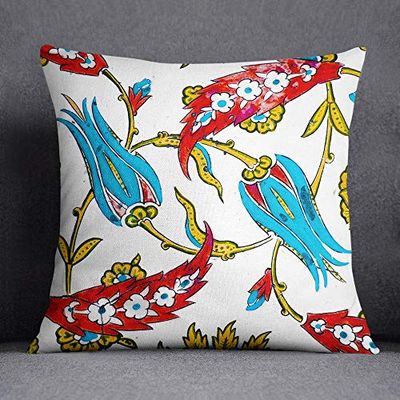 Bonamiason Decoratieve kussenslopen 45x45 cm, Kussenhoezen Bank, Decoratieve Kussenhoesjes, Kussensloop Sierkussen Kerstmis - Ontworpen en geproduceerd in Turkije
