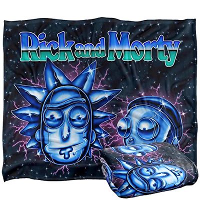 RICK AND MORTY Silky Touch Super Soft Throw Blanket 152 x 127 cm