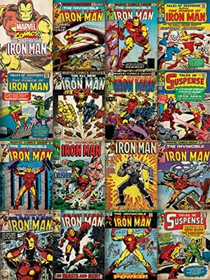 Marvel Iron Man täcker duk, flerfärgad, 0,96 x 60 x 3 cm