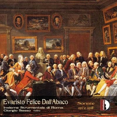 Dall'Abaco : Sonates op. 1 et op. 3. Sasso.