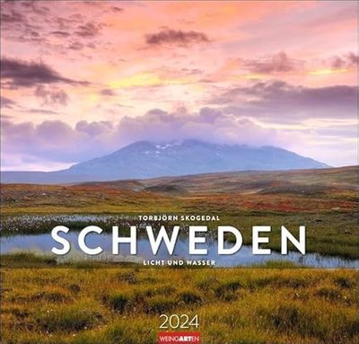 Schweden Kalender 2024: Licht und Wasser