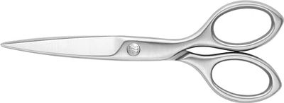 ZWILLING Forbici per uso domestico TWIN Select - forbici da cucina in acciaio inossidabile dal design purista e senza tempo 16 cm, argento opaco, pezzo1