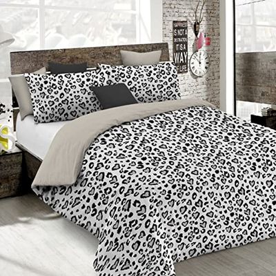 Italian Bed Linen Duvet Cover Fashion, microfiber, Ingrid, Double