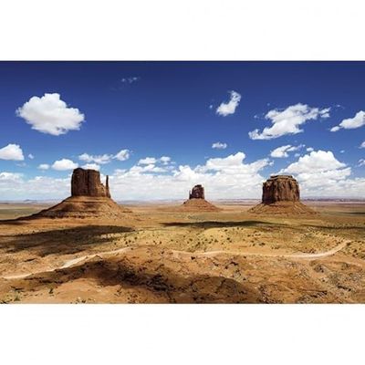 Scenolia Monument Valley Canvas afbeelding 60 x 40 cm wanddecoratie 100% gemaakt in Frankrijk