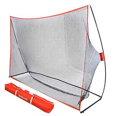 GoSports Rete praticare Il Golf, Misura Enorme, 10 x 17 cm, progettata Golfisti Unisex-Adulto, Rosso, 10' X 7'