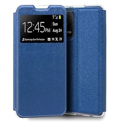 Custodia Cool Flip Cover per Poco X5 5G Liscio Blu