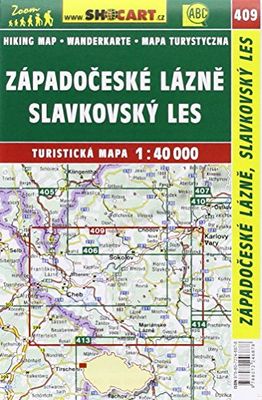 Západočeské lázně, Slavkovský les/West Bohemian Baths, Kaiserwald (Wander - Cycling Map 1:40,000) (SHOCart Wander - Cycling Map 1:40.000 Czech Republic, Volume 409)