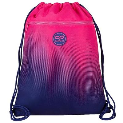 Coolpack Vert Gradient Frape, Sac de Sport à Cordon Unisex Kids, Multicolore, Taille Unique