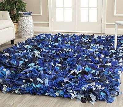 Safavieh Penelope Tapis Polyester Bleu/Multicolore 152 X 243 cm