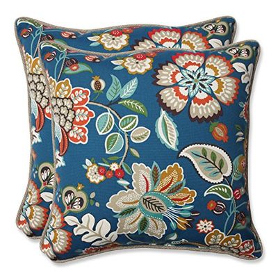 Pillow Perfect 573342 - Set di 2 cuscini decorativi, 47 x 47 cm, colore: Blu