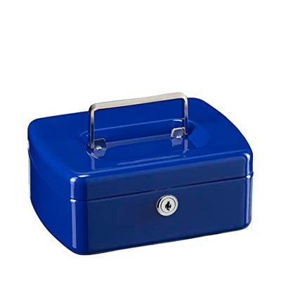 Burg-Wächter Office 2167 BL Cash Box, Blue