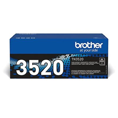 Brother original tonerkassett TN-3520 svart (för Brother PAVILION 6400DW, (inklusive6400DWTT, MFC-L6900DW)