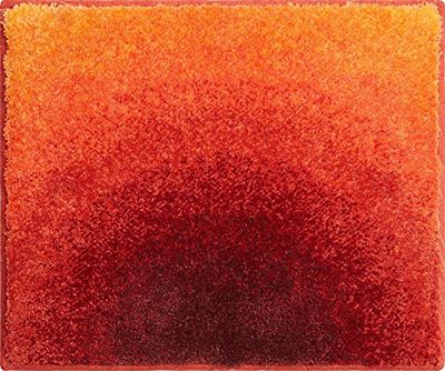 Grund Sunshine Tapis de Bain, Polyacrylique Supersoft, Orange, 50x60 cm