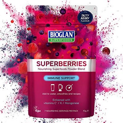 Bioglan Superfoods Superberries | Vitamin C | Manganese | 70g