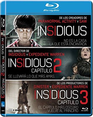 Confezione Insidious 1 + 2 + 3 [Blu-ray]