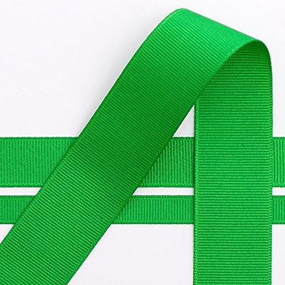 Italian Options Cinta de grosgrain, rollo de 10 mm x 10 metros, esmeralda