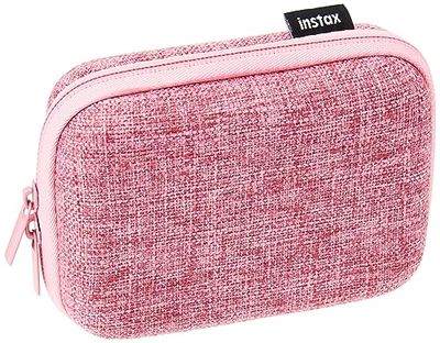 instax Custodia per stampante, Custodia per mini Link, Rosa (Soft Pink)