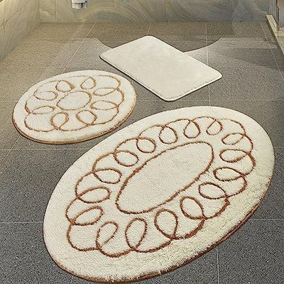 Setmat Set (3 pièces) ovale beige