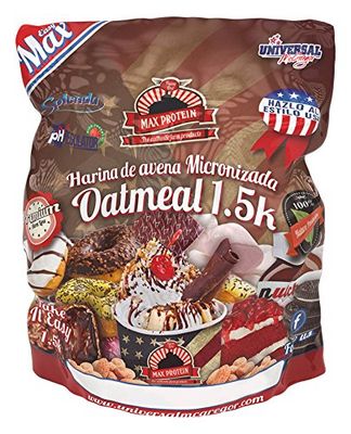 Max Protein Oatmeal Sac Harina Termo-Activada de Avena - 1500 gr