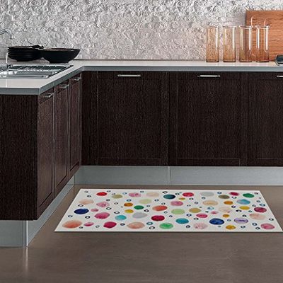 Vilber Grande Chef Dots tapete, vinil e PVC, multicolorido, 40 x 78 cm