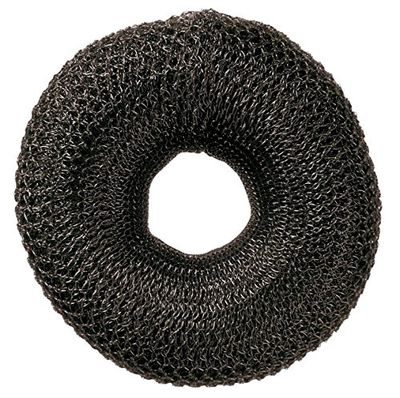 Comair 7000871 Knot Roll 15 g Nest 8 cm Black