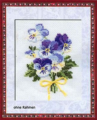 RIOLIS Cross Stitch Kit - 792 - Violas