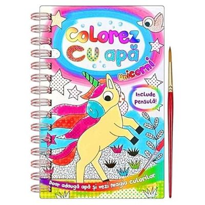 Colorez Cu Apa. Unicorni