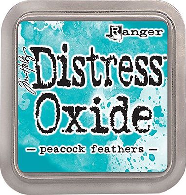 Ranger Tim Holtz Distress Oxide Ink Pad Peacock Feathers Ink-Pad Garçon Bleu FR: 2XL (Taille Fabricant: S)