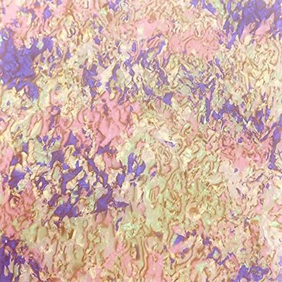 Incudo Pink Splatter Celluloid Laminate Acrylic Sheet - 500x300x3mm