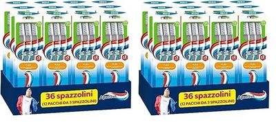 Aquafresh cepillo interdental Tris – Paquete de 24 x 58 gr